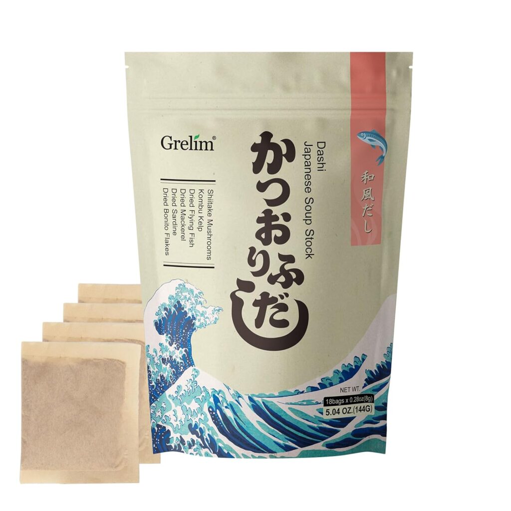 Japanese dashi stock packets