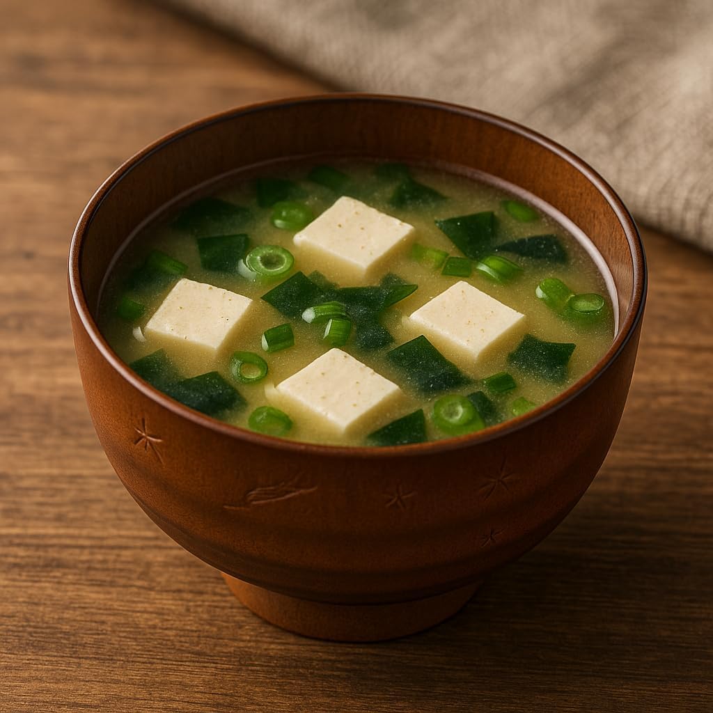 Simple Japanese-style soup bowls