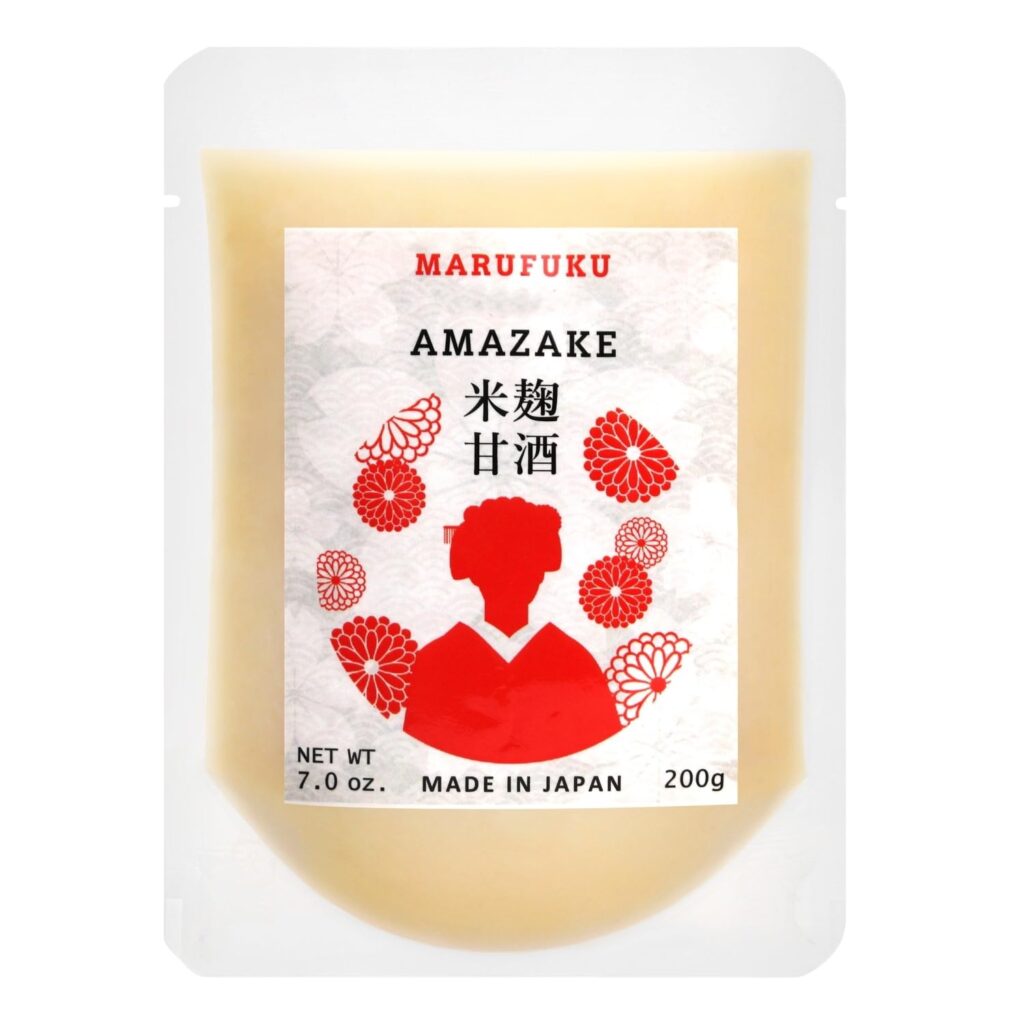 Rice-koji amazake without added sugar